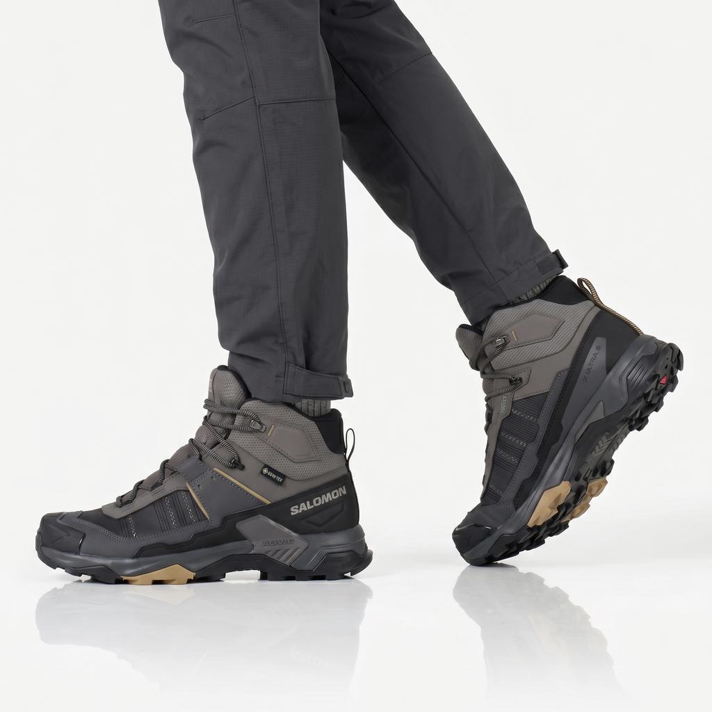 SALOMON X ULTRA 5 Mid GTX - GORE-TEX - Herren Wanderschuhe Trekking Boots 491037 ORIGINAL