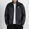 Nike Solid Color Casual Breathable Sports Hooded Jacket Men Outerwear Black AR2609-011