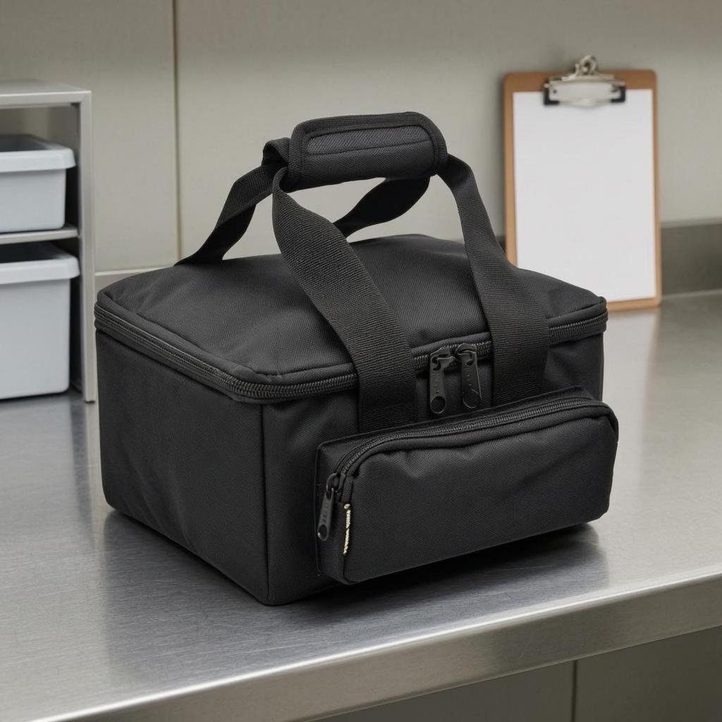 Calibration Instrument Bag 600D Oxford Cloth Handheld Storage Padded Carrying Case