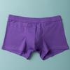 Boxer da Uomo Traspiranti in Cotone - Tinta Unita, Vestibilità Ampia alla Moda, Stile Coreano