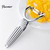 Portable Corn Peeler Manual Peeler, Zinc Alloy Kernel Stripper with Serrated Blade, on Thresher The Cob Tool for Fresh Corn, Kitchen Gadget BBQ Salad