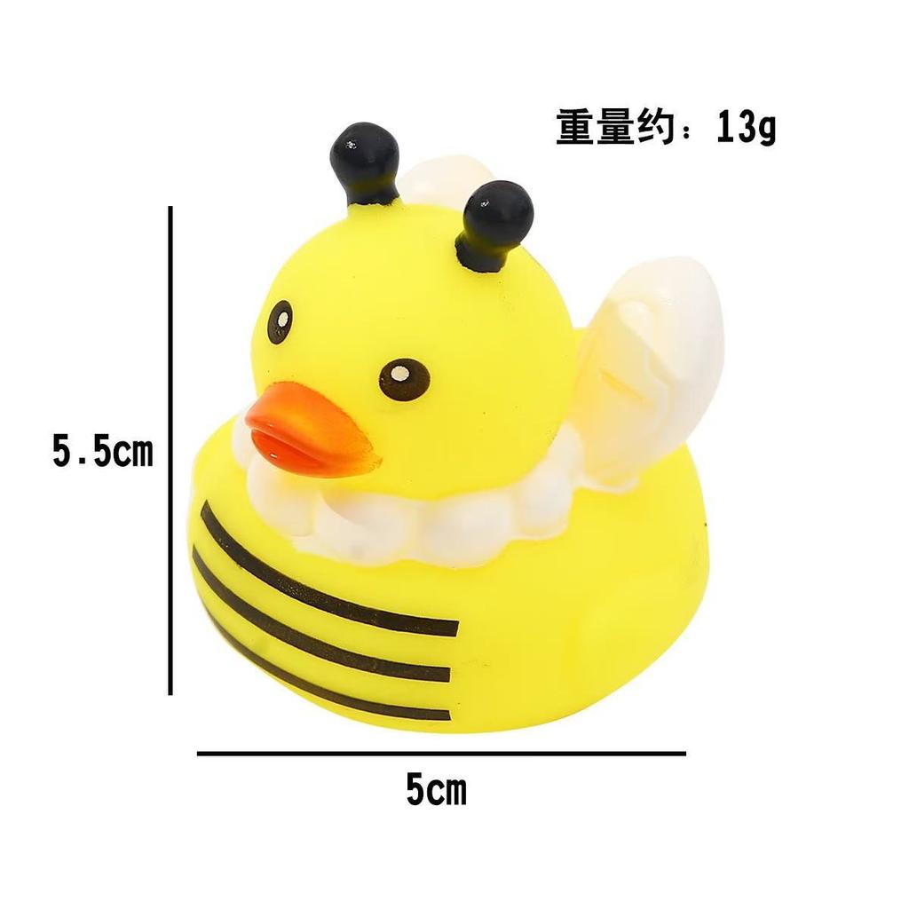 36/72 Pcs Rubber Ducks, Random Assortment Jeep Ducks Bulk, Ini Rubber Duckies For Toys, Pool Toys Birthday Giftsparty Favors