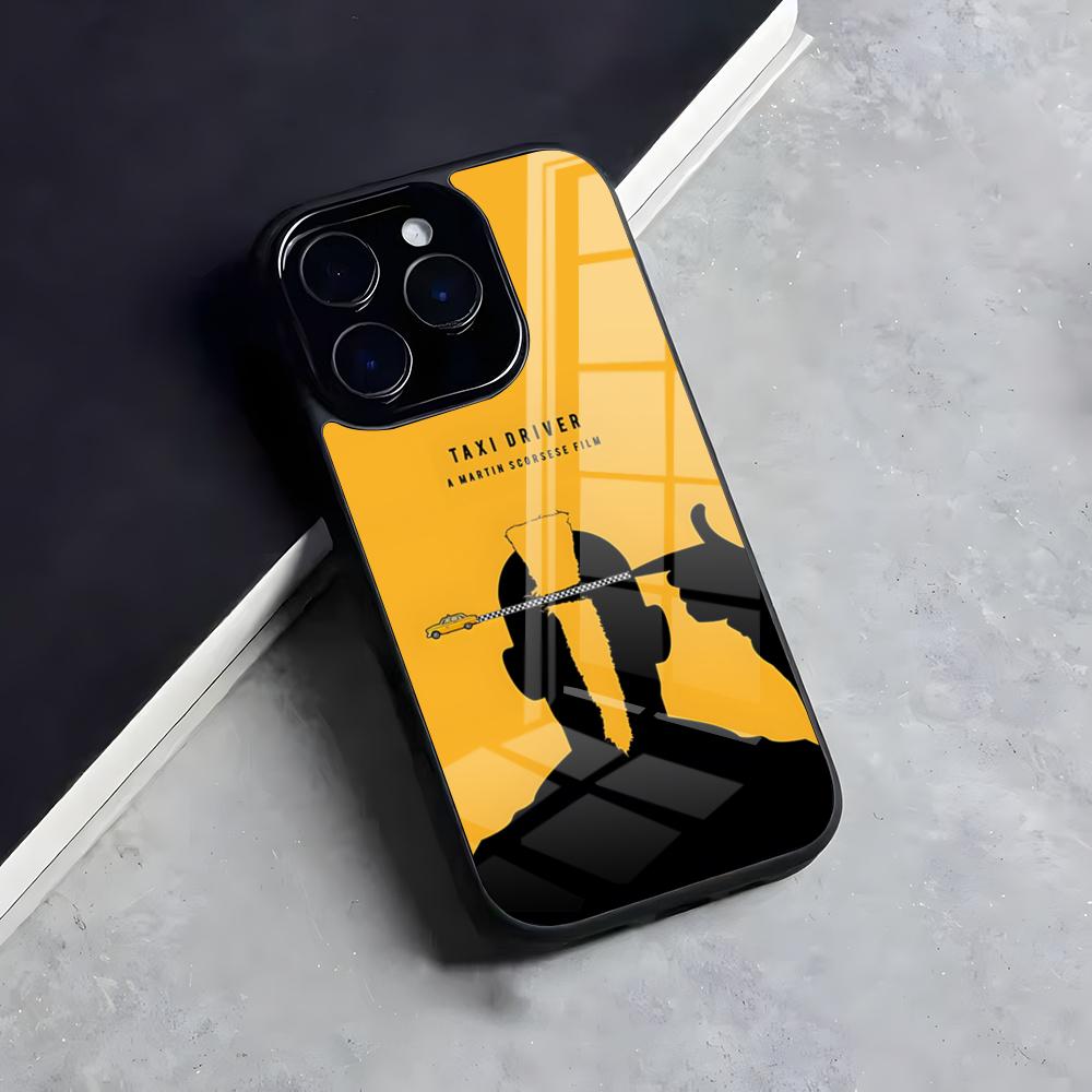 Movies Taxi Driver Phone Case For Iphone 17 Air 16 15 14 13 12 11 Pro Max Mini Fundas Shell PC+TPU Cover