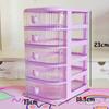 5-Tier Desktop Organizer Cute Drawer Storage Box Pen Holder and Storage Rack for Students Offices Children and Hair Accessories