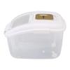 Rice Storage Box with Clear Cover Insect Proof Large Capacity Perfect Sealing Food Storage Container for Home