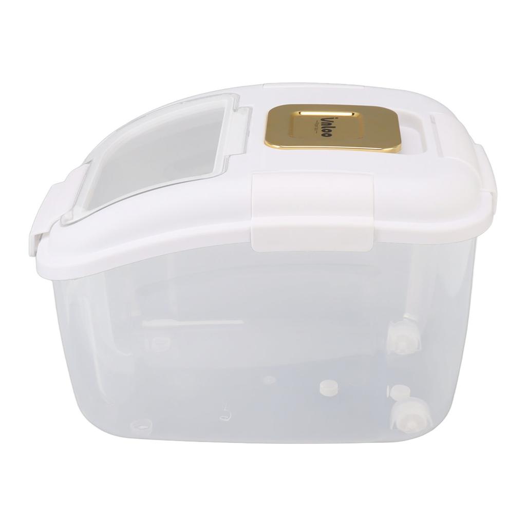 Rice Storage Box with Clear Cover Insect Proof Large Capacity Perfect Sealing Food Storage Container for Home