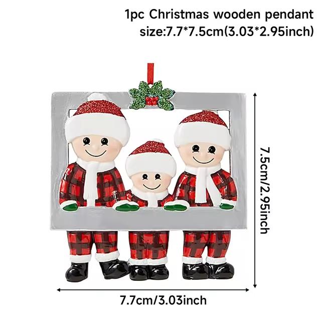 Christmas Tree Decorations New Year Atmosphere Christmas Pendants DIY Personal Home Pendants Christmas Party Decorations