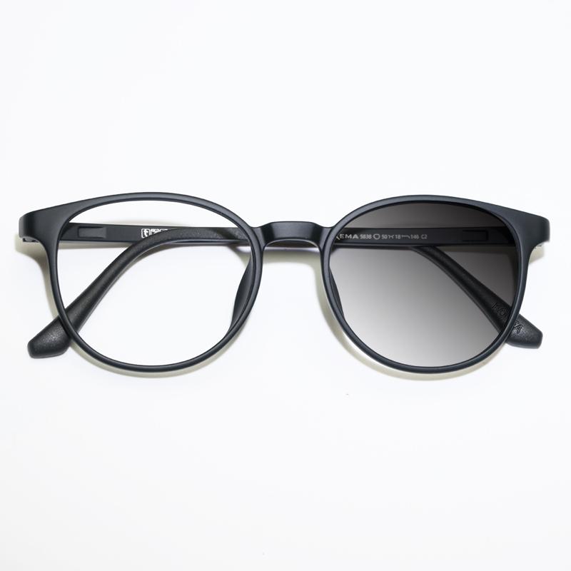 Ultralight TR90 Photochromic Reading Glasses Men Women Vintage Round Small Frame Myopia Optical Prescription Eyewear Comfortable