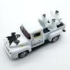 Haunted Metal Truck Halloween Collectible Alloy Car Model with Removable Ghostly Miniature Ornament Home Decors Gift