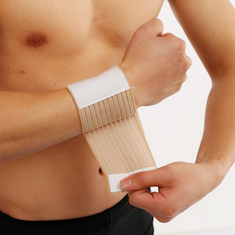 1pc Elastic Bandage Hand Stripes Safe Dirt-proof Wearable Sports Knee Support Strap Ankle Leg Protector Band Wrist Brace Fitness