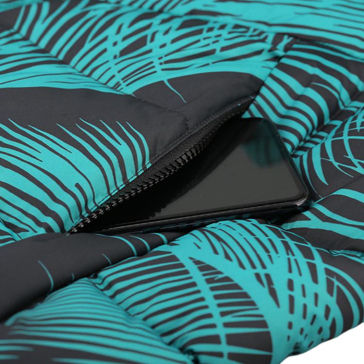 Nike Barcelona Season 20-21 Soccer Sports Down Vest Camouflage Green Men Outerwear CW2601-396