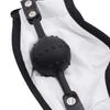 1Pcs Breathable Silicone Ball Gag Mask Adjustable Straps Soft Lining For Couples Intimate Role Play Games