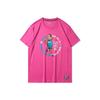 Wade Series Cartoon Print Round Neck T-Shirt Men Tops Blush-Pink AHSQ475-5
