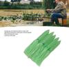 10 Pcs Squid Lure 30cm Silicone Lifelike Luminous Squid Skirt Fishing Bait with Hook Green