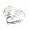 Kai Brand KAI Cookie Mold Kai House Select Heart Cutting Die Set of 5 Made In Japan DL6191