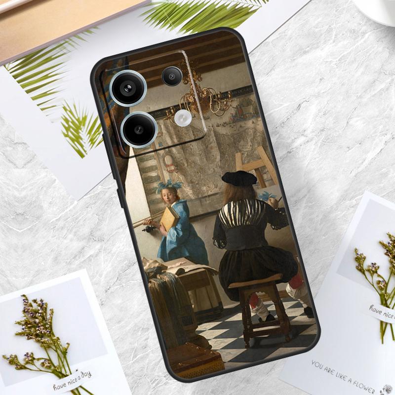 Johannes Vermeer Case For Redmi Note 12 9 10 11 13 Pro Plus 9S 10S 11S 12S Cover For Redmi 12 10C 12C 13C