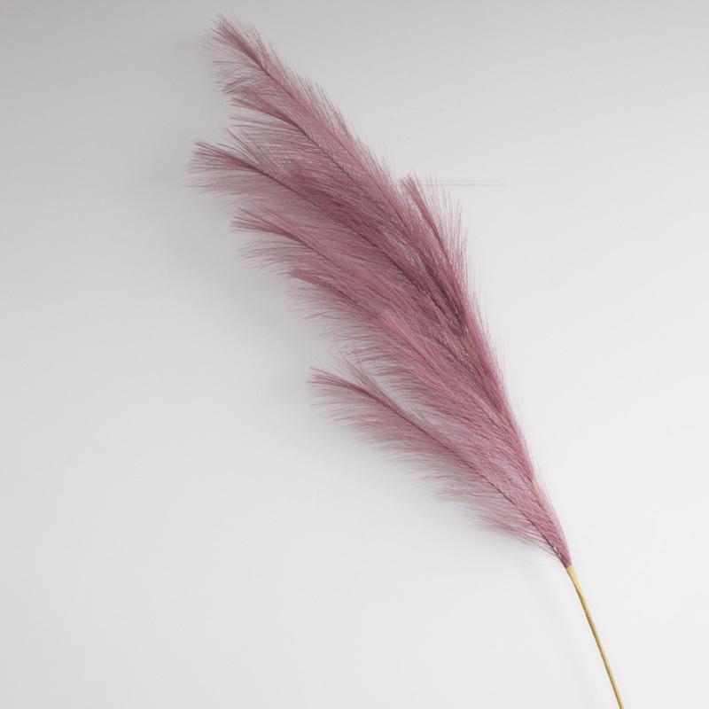 100cm Artificial Pampas Grass Fluffy Fake Reed Flowers 1pc Home Bedroom Party Decoration Wedding Decor Accessories Faux Flowers