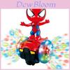 Colorful 360 Rotating Spiderman Stunt Scooter With Music And Light For Kids Fun