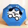 Chill Out: Cute Cat Headphones Music Note Day Umbrella - Auto Open Close, Outdoor  Lightweight Durable, Perfect Gift 027