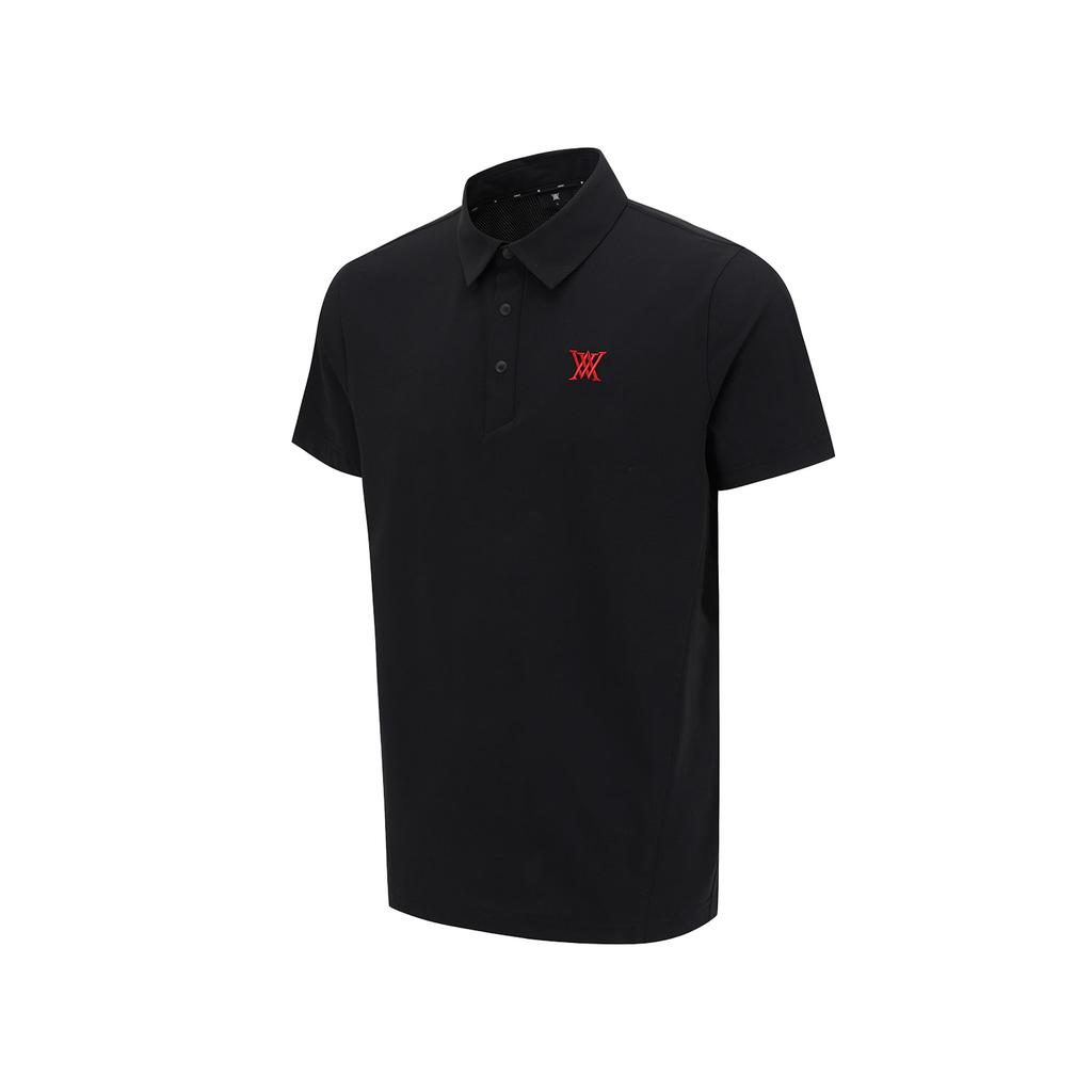 ANEW GOLF Men Air Dot Short T-Shirt_Bk