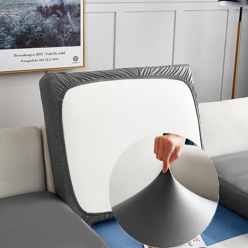 

1/2/3Pcs Pu Leather Couch Cushion Cover Waterproof Stretch Chair Couch Slipcover Sofa Cover For Living Room Decoration Small 1Pcs