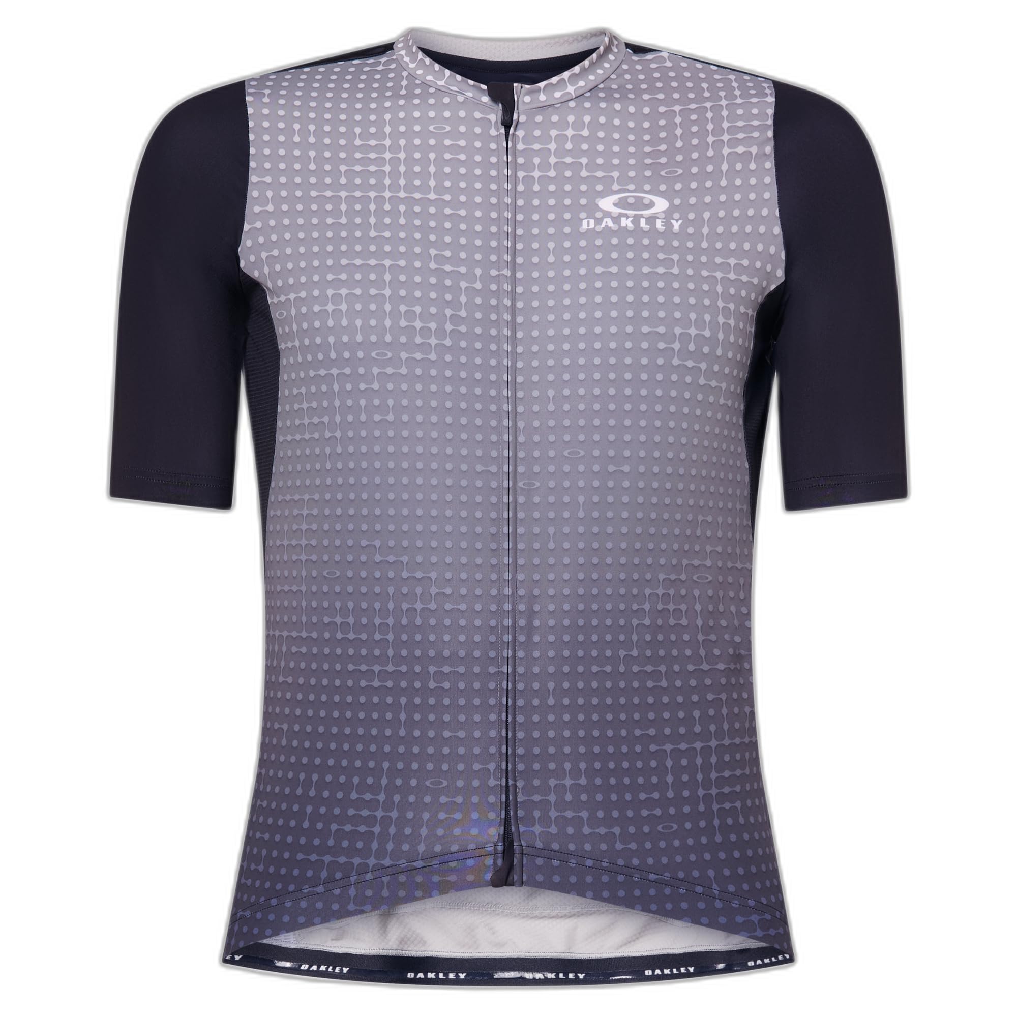 

Джерси Oakley Modern Endurance Dazzle Camo AOP Монограмма Черный Размер Маленький Размер Мужской (0B3) серый, (Японский M)