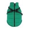 Warm Reflective Dog Coat with Harness - Thickened Cotton for Autumn/Winter