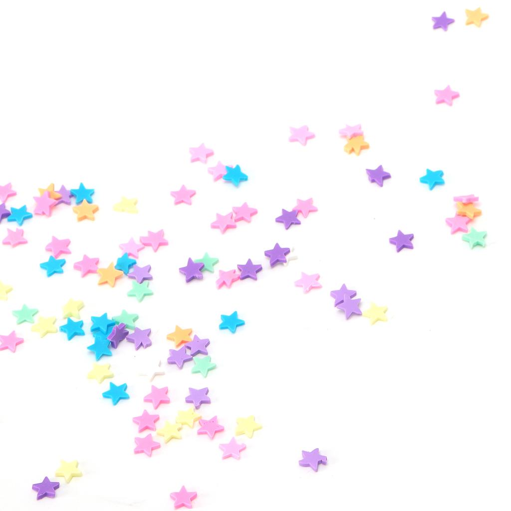 30g Bag Star Clay Slice Colorful Waterproof Art Crafts for HandMade Nail Decorations