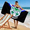 New Zealand Warriors Print Beach Towel, Large Soft Quick Dry Towel for Beach Camping Swimming