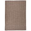 Flatweave Outdoor Rug, 160X230 Cm, Brown