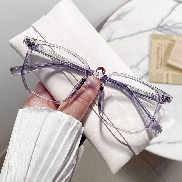 Fashion Vintage Oversized Anti Blue Light Glasses Office Computer Goggles Unisex Ultra Light Eyeglasses Women Men Gaming Eyewear