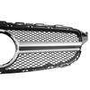 For Chrome Front Upper Grill Grille Fit For 2015-18 Mercedes Benz W205 C300 C200 C43