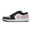 Air Jordan 1 Abrasion Resistant Low Top Skateboard Shoes Unisex Pink 553558-165(Team963-)