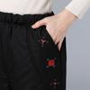 Grandma Pants Winter Padded Thickened Elderly Mother Cotton Pants Female Cotton Old Lady Thermal Pants Straight Outside