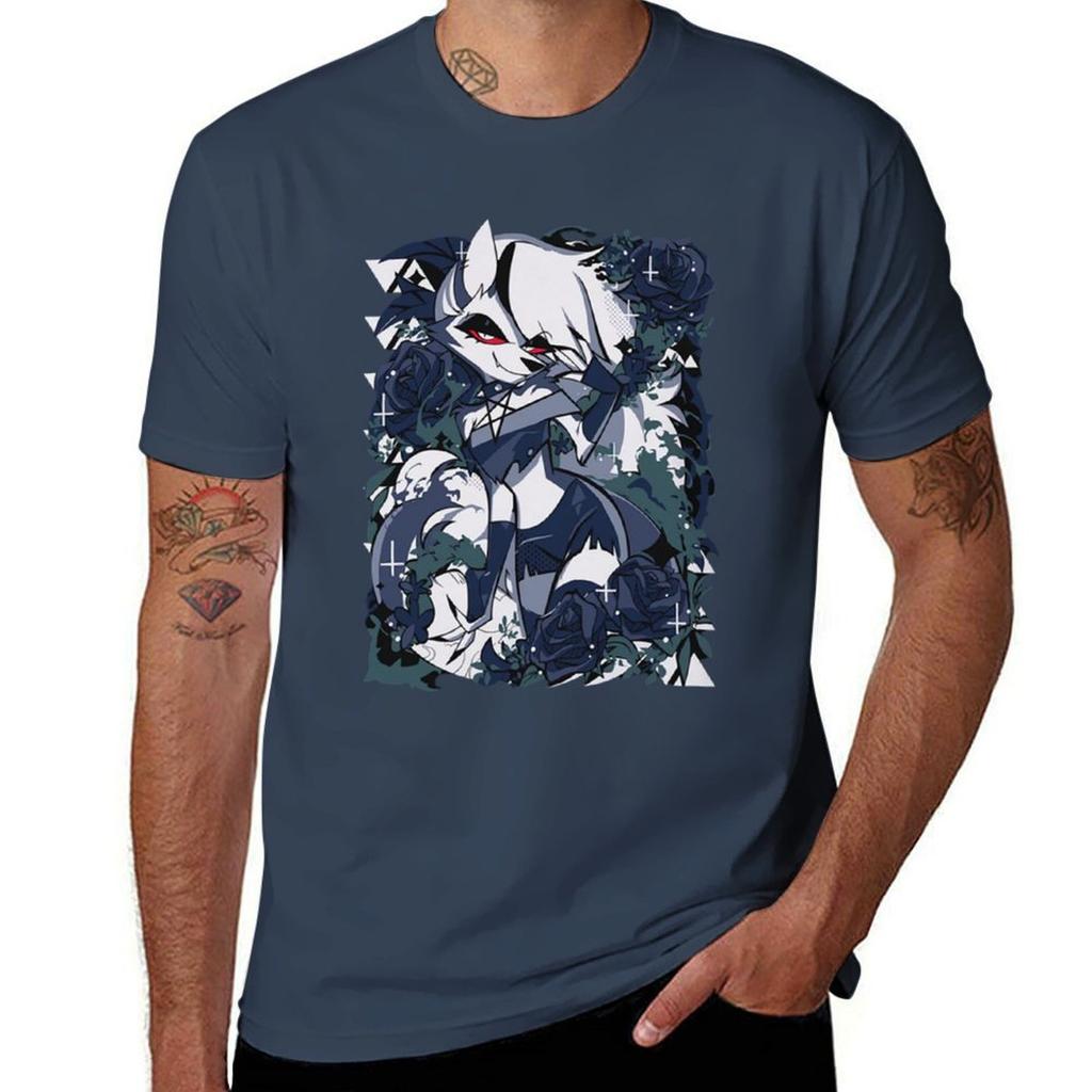 Helluva Boss Loona T-Shirt Große Größe Kurzarm-T-Shirt Für Unisex