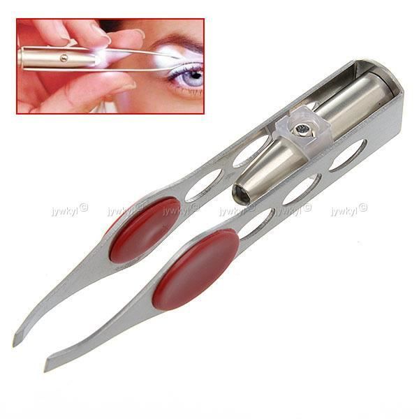 Tweezers Tweezers for Epilation with LED Light for Eyebrow and Makeup