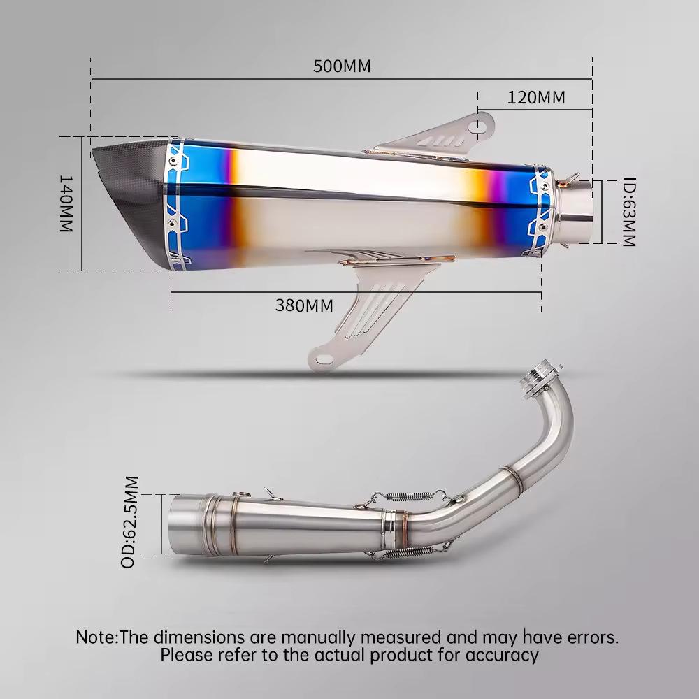 Modified Exhaust Tail Pipe for XMAX 300 (2014-2024)