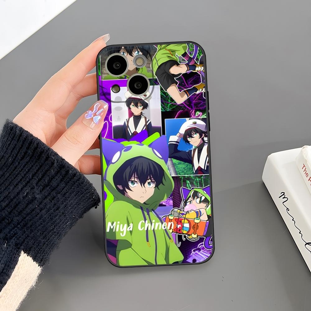 Comic Miya Chinen Phone Case For Iphone 15 Pro Max 14 Pro 16 Plus 12 13 11 Xr X Xs 8 7 Plus Silicone Back Cover