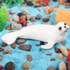 Kids' Arctic Animal Model Set: Polar Bear, Arctic Hare, Reindeer & Beluga Whale