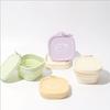 1pc 111ml Foldable Pet Bowl with Lid Leakproof Travel Dog Bowl for Outdoor Camping/Hiking Collapsible Food Water Dish