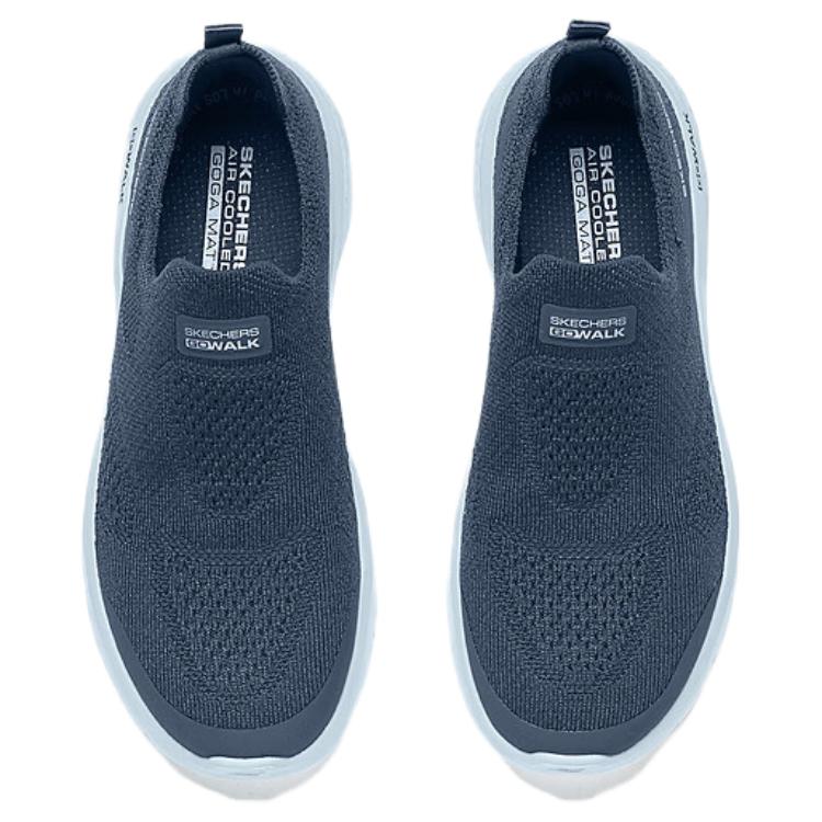 Skechers Go Walk Scarpe da Corsa Basse Comode e Leggere Sneaker Donna Blu 124840-NVY