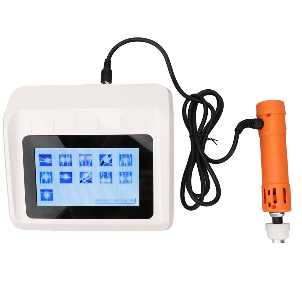 ED Treatment Shockwave Machine Extracorporeal 16 Frequency Gears Shockwave Therapy Device Orange