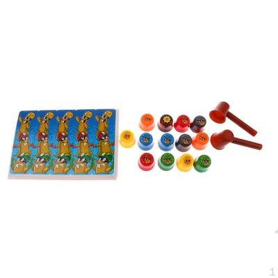 Kids Hammering Stack Cups Board Game For Birthday Gift