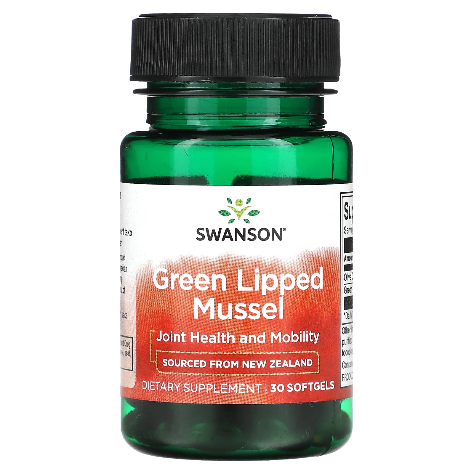 

Green Lipped Mussel, 30 Softgels