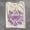 Moth Botanical T-Shirt, Floral Moth Graphic Tee, Nature Lover Gift, Vintage Inspired Shirt, Comfort Colors Shirt