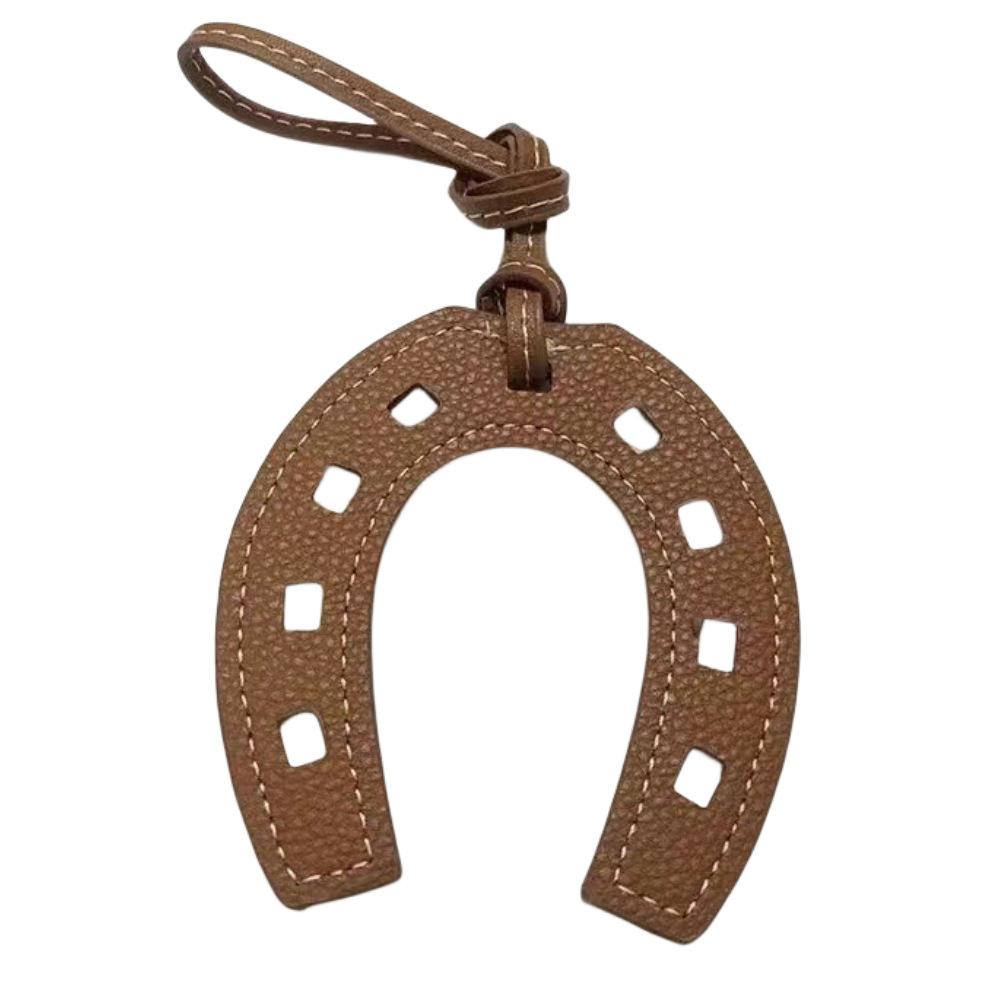 10 Culori Femei și Fete Piele PU Potcoavă Copită de Cal Breloc Suport de Geantă Farmec Accesorii Geantă Portofel pentru Genți de Mână