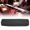 Digital Piano Keyboard Dust Cover Waterproof Dustproof Musical Instrument AccessoriesBlack 61Keys