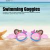 Children Waterproof Swimming Goggles Cute Cartoon Anti Fog Kid Swimming Glasses(Sea Maid )