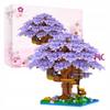 Construction Bricks Sakura Cherry Blossom Brick Set 1097 Pcs.