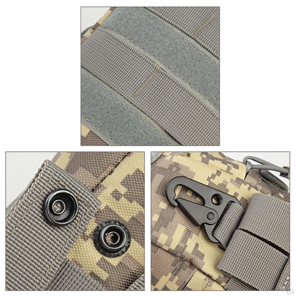 Bottle Pouch,10L Pouch Kettle Bag Drawstring Shoulder Holder for Outdoor Camping